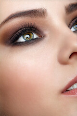 Fototapeta premium Beauty portrait of young woman.