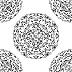 Mandala vector design template