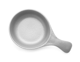 Frying pan on white background