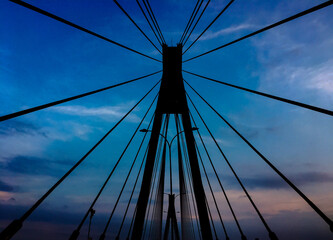 bridge over the river