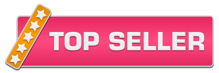 Top Seller Pink Orange Stars Left