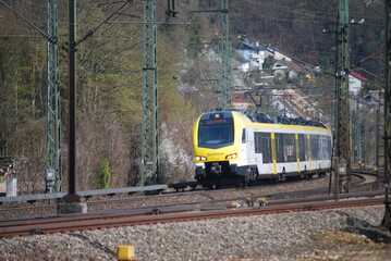 Naklejka premium Zug in Pfulingen