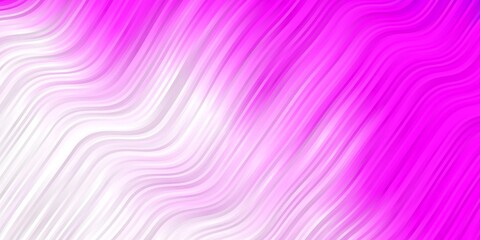 Obraz premium Light Pink vector pattern with lines.