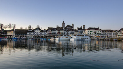 Fototapeta premium Schloss und Altstadt in Rapperswil