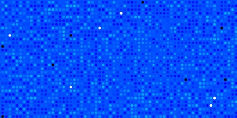 Light BLUE vector background with bubbles.