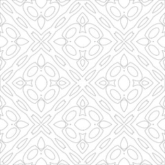  Geometric vector pattern with triangular elements. Seamless abstract ornament for wallpapers and 

backgrounds. Black and white colors.