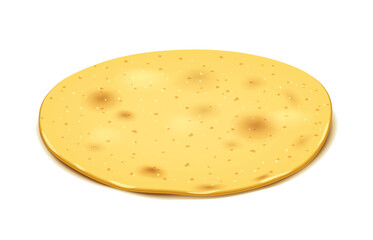 Corn tortilla for taco and burrito.