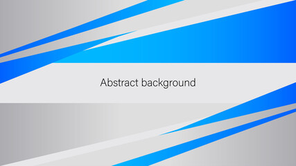 Bastract background, light blue and dark white shapes