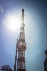 Abandoned fertilizer factory in Drapetsona, Greece