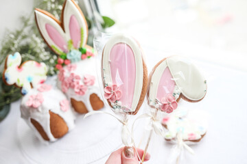 Gingerbread easter cookies. Easter Holiday