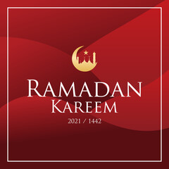 Ramadan kareem, Ramadan kareem background, vector illustration, ramadan 2021