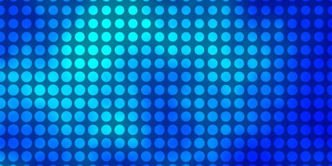 Fototapeta na wymiar Light Blue, Yellow vector background with circles.