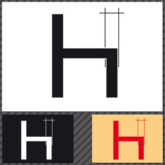Dreifach Logo H