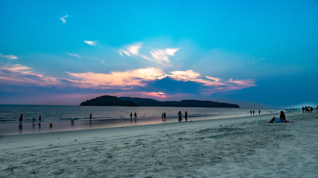 Sunset at Pantai Cenang , Langkawi Malaysia