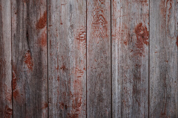 Obraz premium Old painted wood wall. Vintage wood background