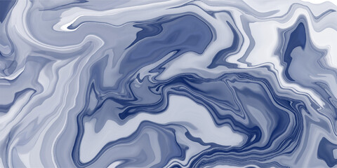Abstract blue marble fluid painted background. Alcohol ink or watercolor vector art. Design texture backdrop for for poster, card, invitation, flyer, cover, banner, social media post..