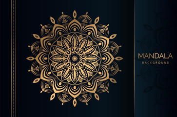 Mandala Background Design, Mandala Islamic Template