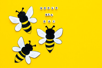 World bee day on 20th of May