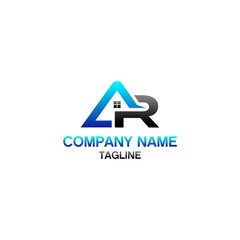 AR home logo design