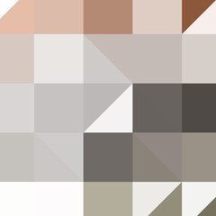 Abstract color Low-Polygones Generative Art background illustration