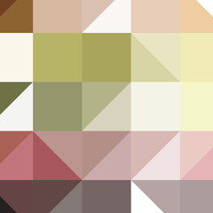 Abstract color Low-Polygones Generative Art background illustration