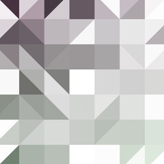 Abstract color Low-Polygones Generative Art background illustration