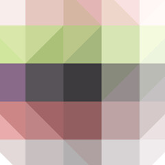 Abstract color Low-Polygones Generative Art background illustration