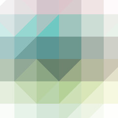 Fototapeta premium Abstract color Low-Polygones Generative Art background illustration