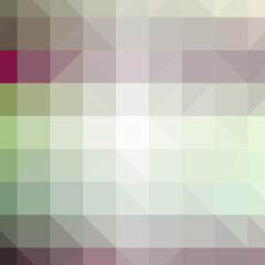 Fototapeta premium Abstract color Low-Polygones Generative Art background illustration