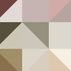 Abstract color Low-Polygones Generative Art background illustration