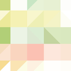 Abstract color Low-Polygones Generative Art background illustration