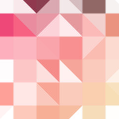 Fototapeta premium Abstract color Low-Polygones Generative Art background illustration