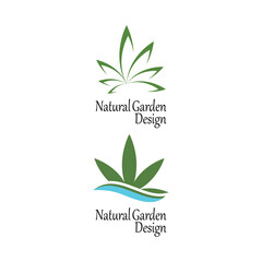 Leaf icon Vector Illustration design Logo template