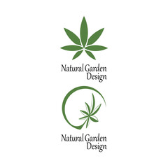 Leaf icon Vector Illustration design Logo template