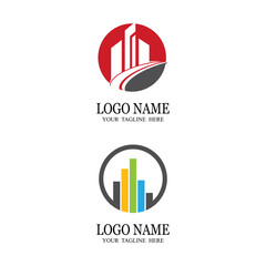 Business Finance professional logo template vector