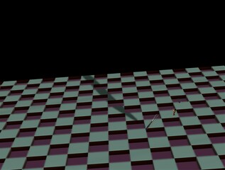 Imaginatory fractal background generated Image