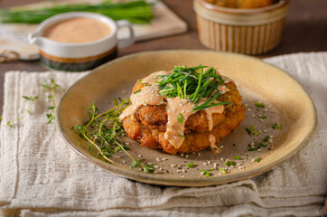 Organic potato pancakes