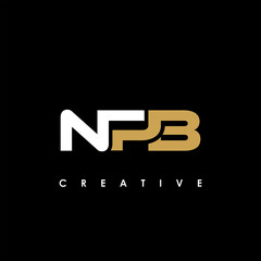 NPB Letter Initial Logo Design Template Vector Illustration