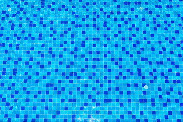 Top view swimming pool.