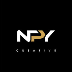 NPY Letter Initial Logo Design Template Vector Illustration