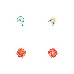 Sun Vector illustration Icon