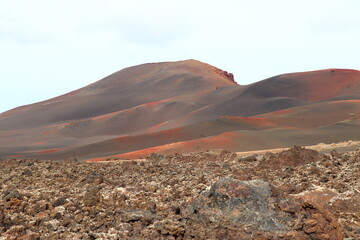 Timanfaya National Park Lanzarote Îles Canaries Espagne