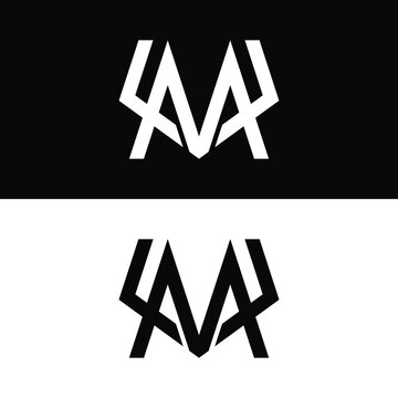 Creative, simple and elegant Initial letter LML logo template in flat design monogram illustration