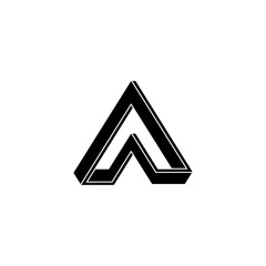 Logo Letter A Vector Template Design