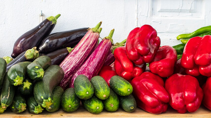 Mercado de frutas y verduras