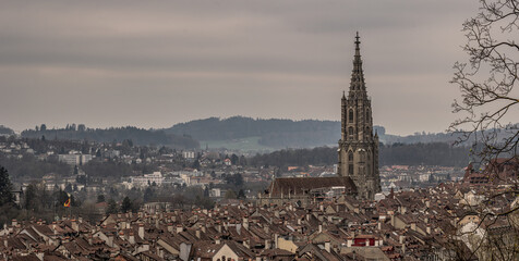 Stadt Bern mit Münster