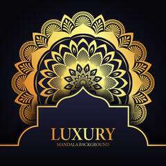 Luxury Mandala Islamic Background Design Template