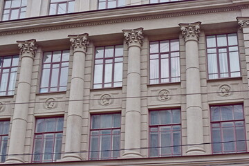 facade of an building