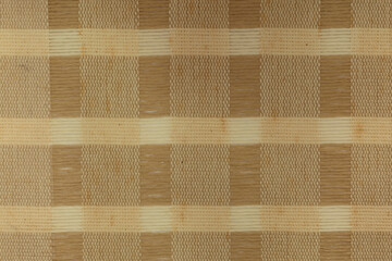 Textures of multicolored threads on abstract loom