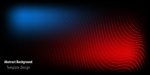 abstract background  red blue and black  gradient.patern circle illustrasion